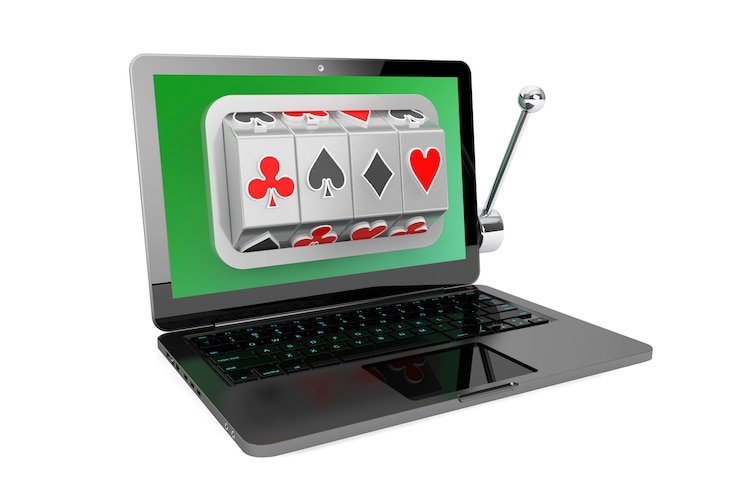 Live casino table with dealer and multi-camera setup showing blackjack cards and chips